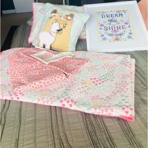 Full Sized Bed and Bedroom Set